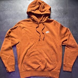 Nike Orange Sweatshirt Classic Pullover